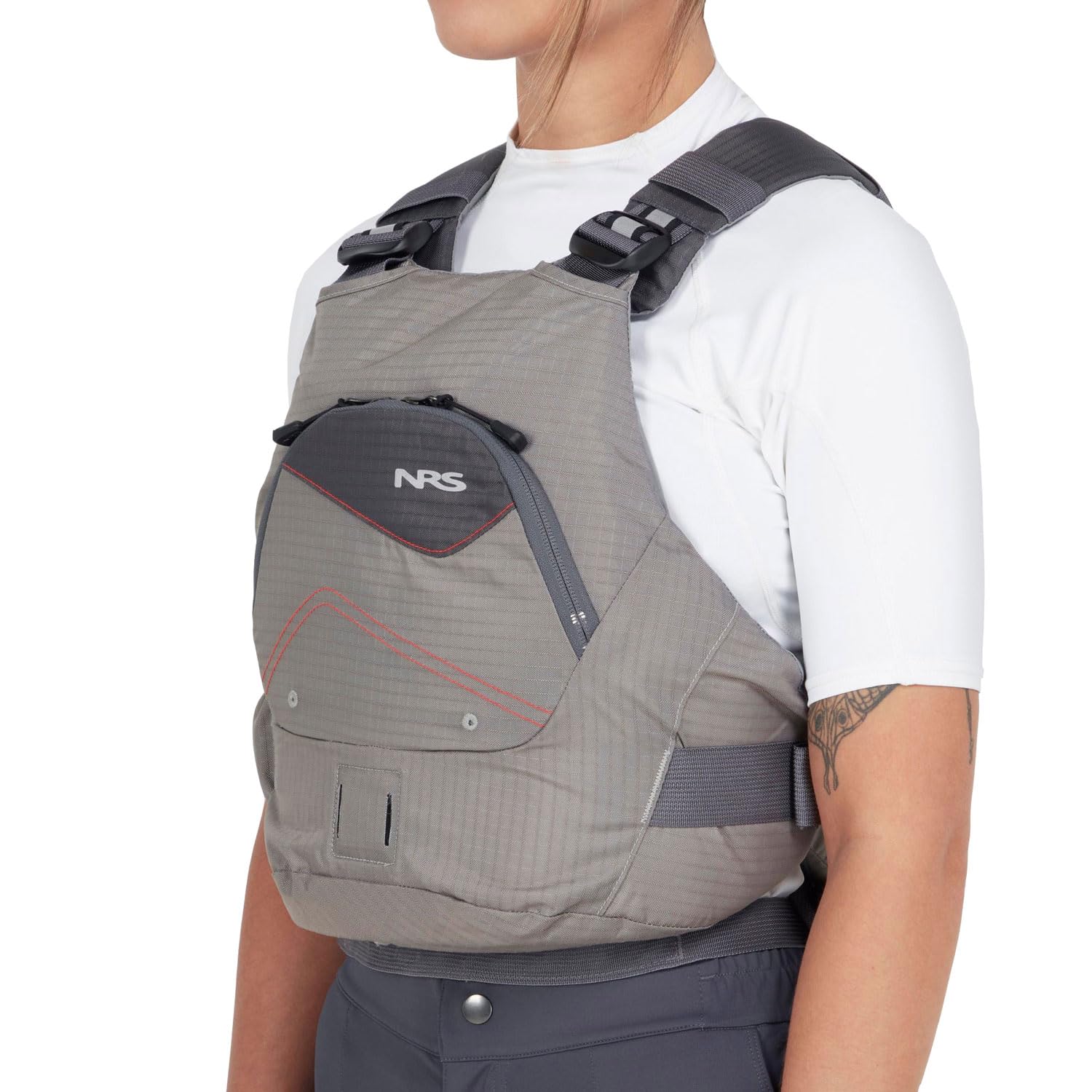 NRS Ion Life Jacket for Adults – Coast Guard Approved PFD for Kayaking, Fishing, Boating – Thin, Lightweight, Adjustable Kayak Life Vest - Image 4