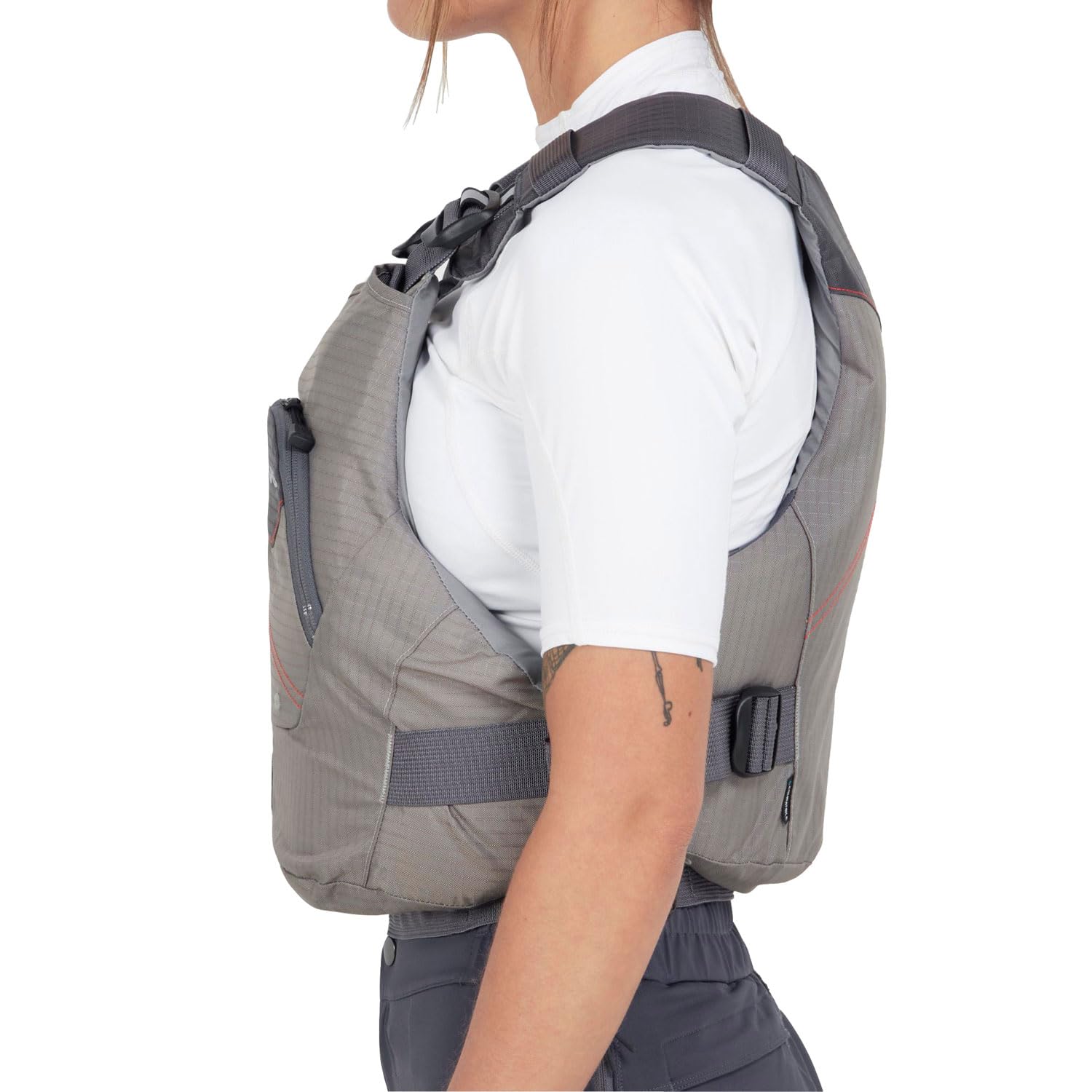 NRS Ion Life Jacket for Adults – Coast Guard Approved PFD for Kayaking, Fishing, Boating – Thin, Lightweight, Adjustable Kayak Life Vest - Image 5