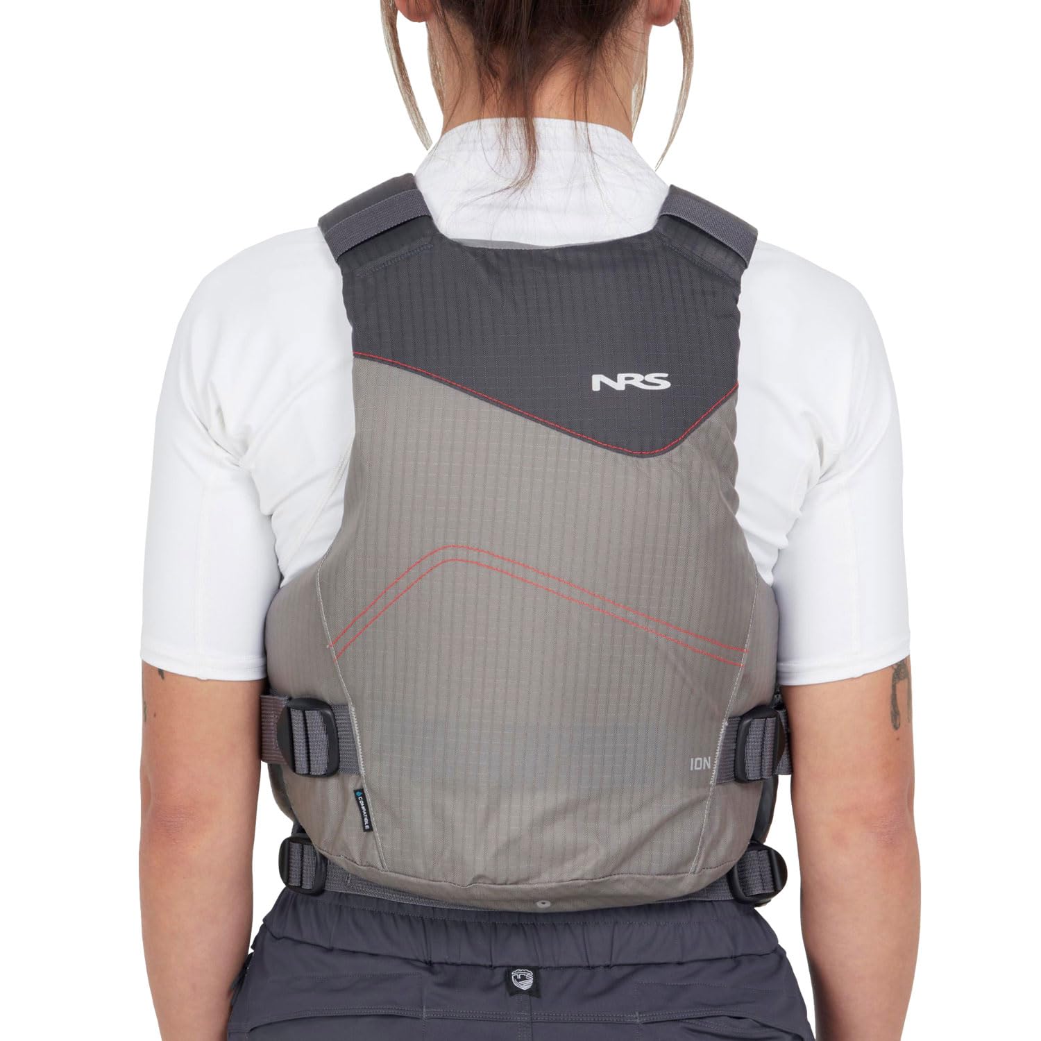 NRS Ion Life Jacket for Adults – Coast Guard Approved PFD for Kayaking, Fishing, Boating – Thin, Lightweight, Adjustable Kayak Life Vest - Image 6